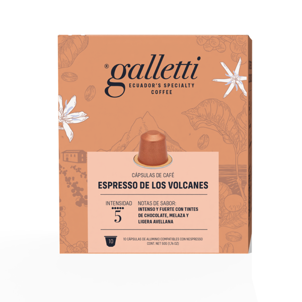 Cápsula de Café Espresso de los Volcanes