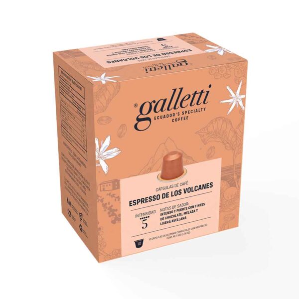 Cápsula de Café Espresso de los Volcanes
